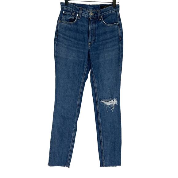Rag & Bone Pamela High Rise Ankle Skinny Jeans Size 24 - Picture 3 of 10